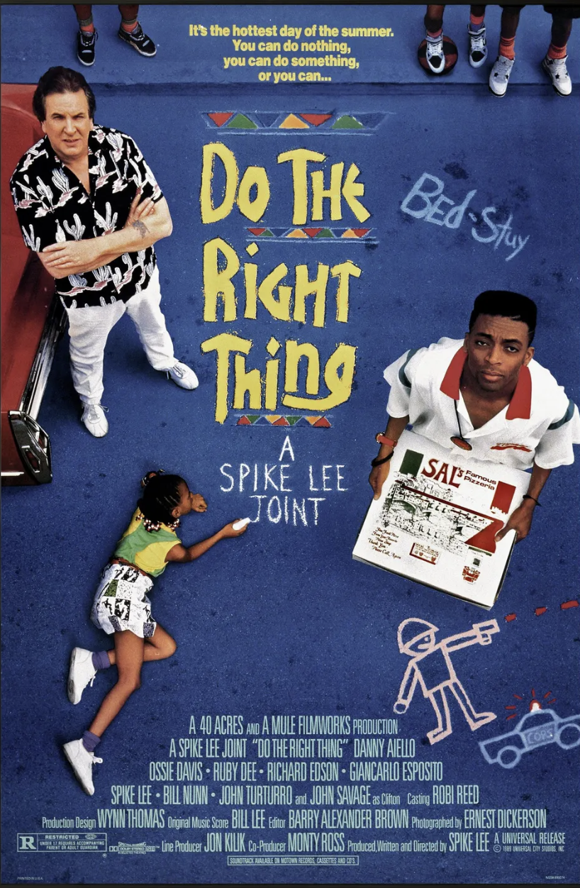 Poster for Do the Right Thing, directed by Spike Lee