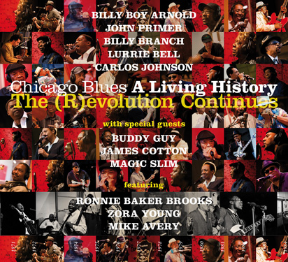 Chicago Blues A Living History: The Revolution Continues album cover